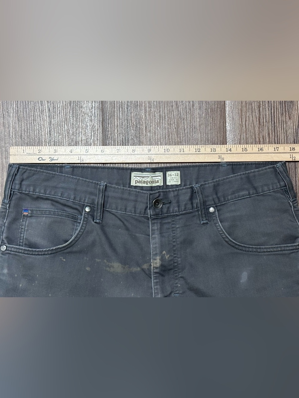 Patagonia Ironclad Gray Workwear Straight Utility Pants Men’s 36x32 - Picture 7 of 7